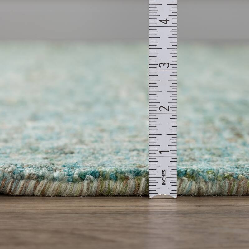 Addison Eastman Variegated Solid Wool Area Rug