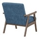 preview thumbnail 48 of 85, Weldon Mid-Century Fabric Upholstered Chair