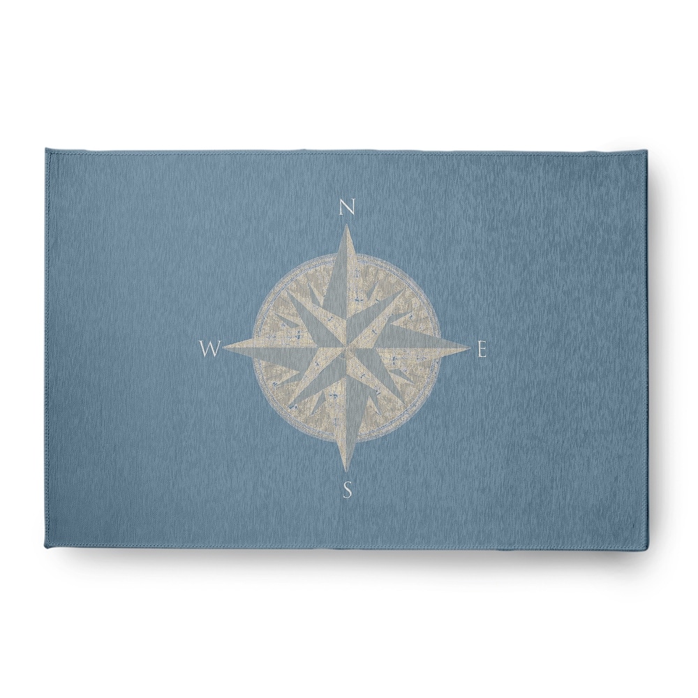 Compass Nautical Indoor/Outdoor Rug
