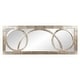 preview thumbnail 4 of 5, Allan Andrews Dynasty Silver Rectangular Decorative Accent Wall Mirror - NA