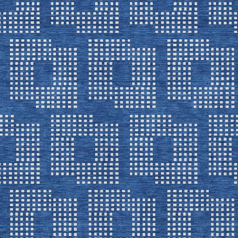 HomeRoots Geometric Transitional Rectangle Outdoor Rug