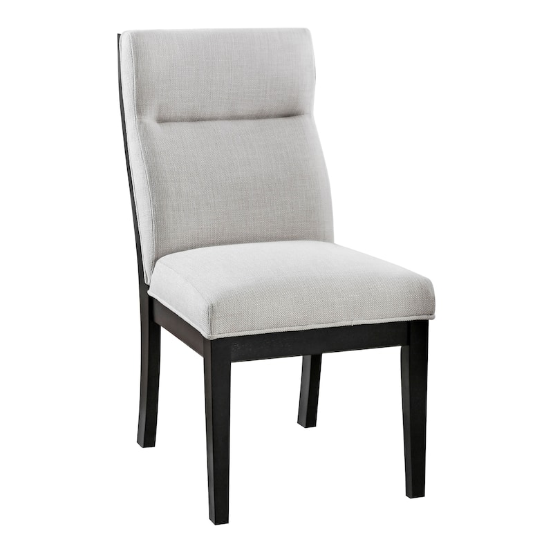 Furniture of America Zibo Contemporary Upholstered Side Chairs (Set of 2)