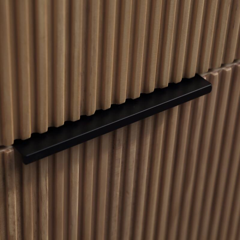 Modland 48" Wall-Mounted Bathroom Vanity with Acrylic Top Integrated Sink & Overflow