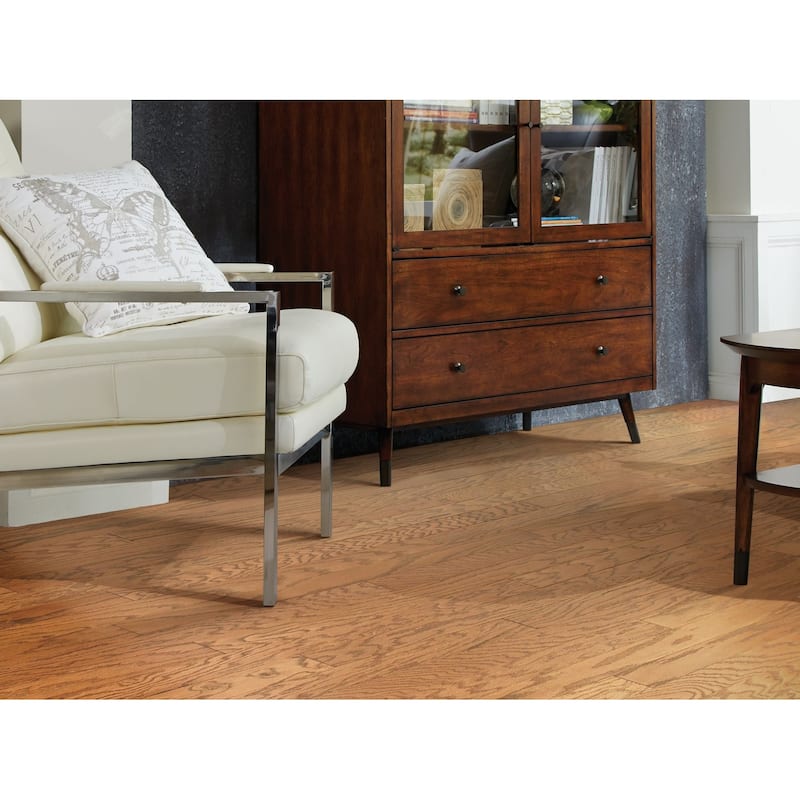 Shaw Albright Oak 3-1/4" Wide Smooth Engineered Red Oak Hardwood