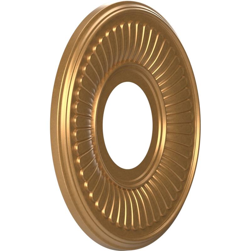 3 1/2" Inside Diameter - Berkshire Thermoformed PVC Ceiling Medallion