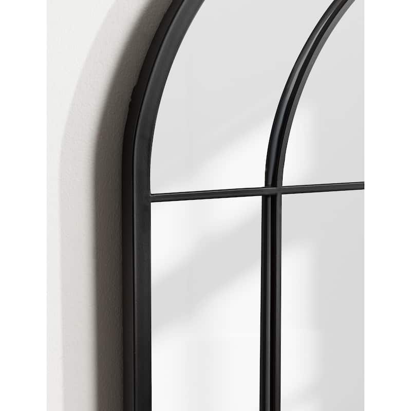 Kate and Laurel Dolbrook Framed Arch Mirror - 19x40