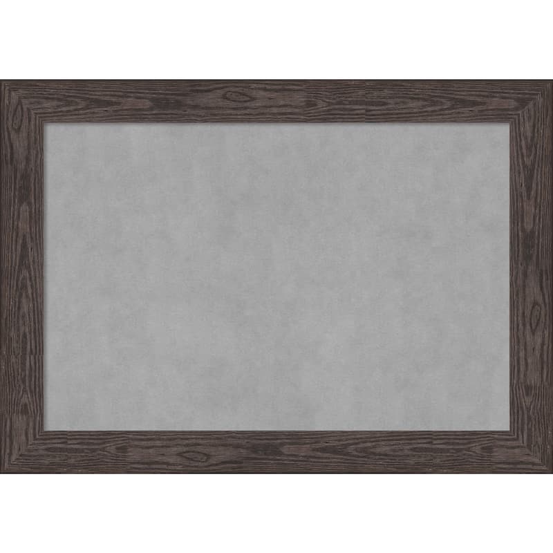 Amanti Art Bridge Black Framed Magnetic Board