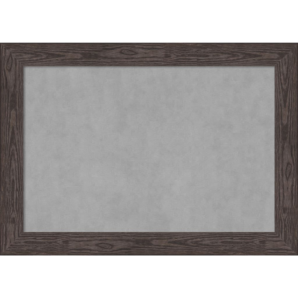 Amanti Art Bridge Black Framed Magnetic Board