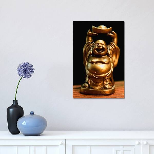 Icanvas Golden Buddha Statue By Unknown Artist Canvas Print Overstock Icanvas Golden Buddha Statue By Unknown Artist Canvas Print Overstock