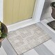 Indoor/ Outdoor Eleanor Modern Houndstooth Washable Rug - Bed Bath ...