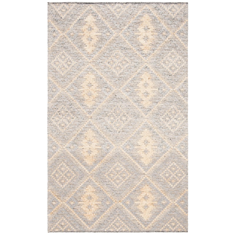 SAFAVIEH Hand-knotted Kenya Piritta Southwestern Tribal Wool Rug