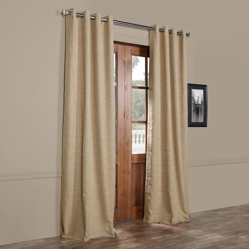 Exclusive Fabrics Bellino Grommet 96-In Room Darkening Curtain Panel (1 Panel) - 50 X 96