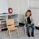 preview thumbnail 5 of 55, 10PK Plastic Stackable Preschool Chair, 10.5" Seat Height - 14"D x 12.5"W x 20"H