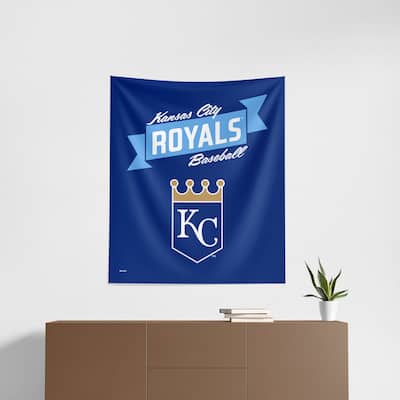 MLB Premium Royals Printed Wall Hanging - 34"x40"