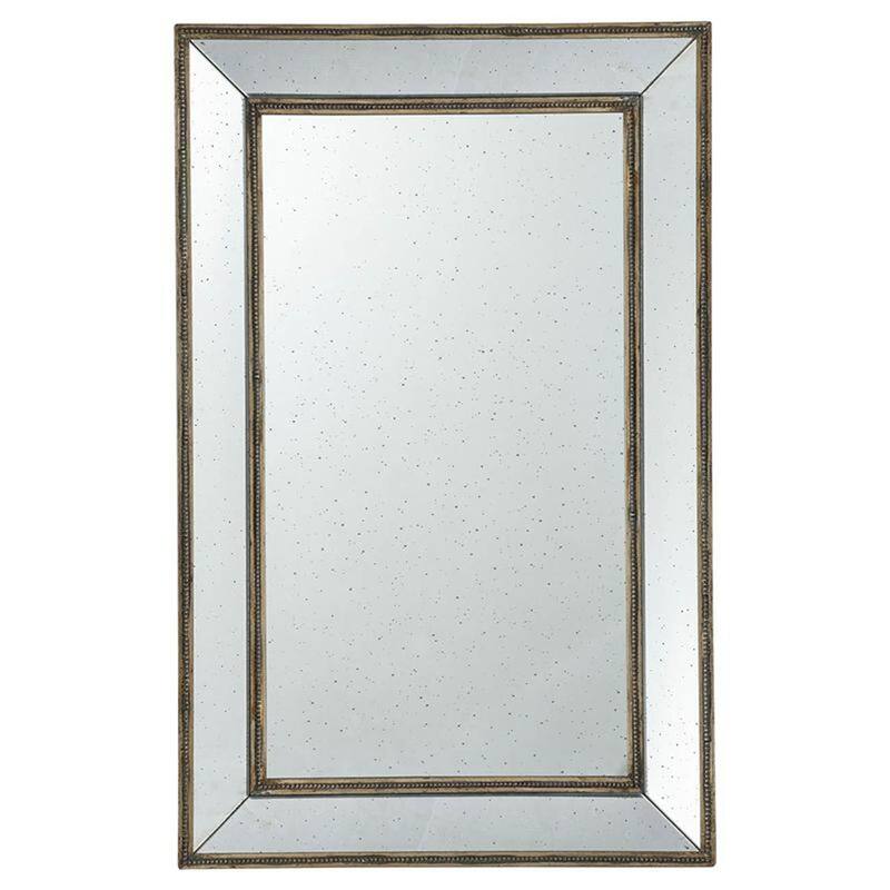 HomeRoots Silver Rectangle Accent Mirror - 23