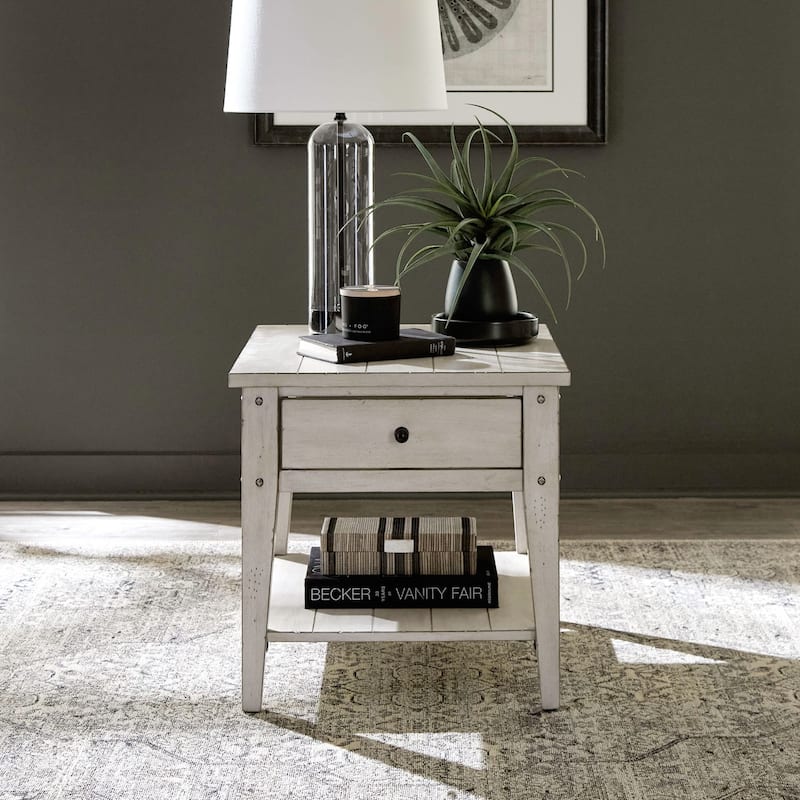 Liberty Furniture Lake House Cocktail Table, End Tables - Various Options - End Table