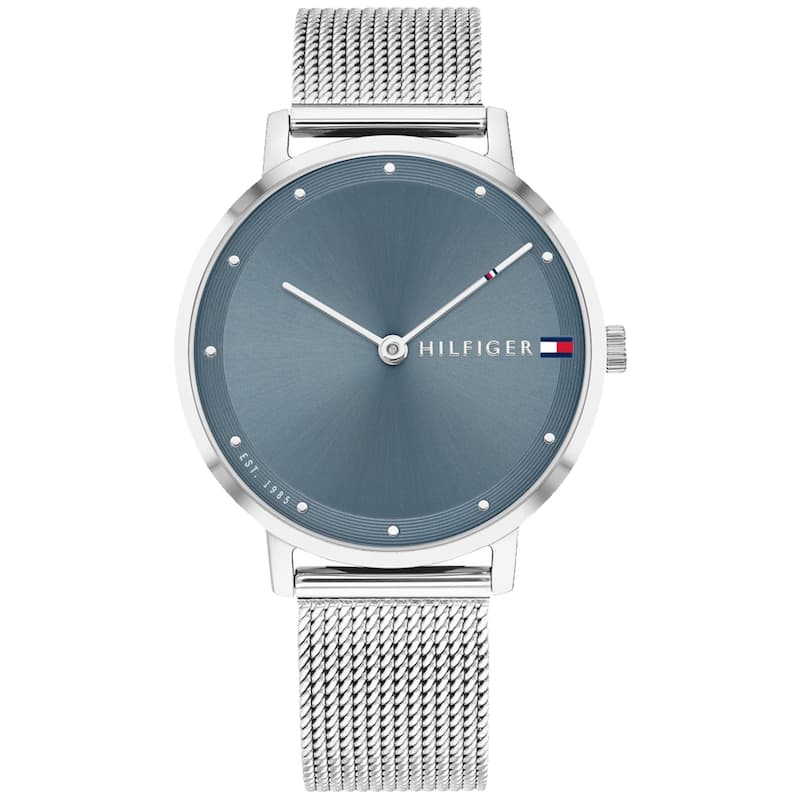 Tommy Hilfiger Women's Pippa Mesh Blue Dial Watch - 1782149 - 6 (36)