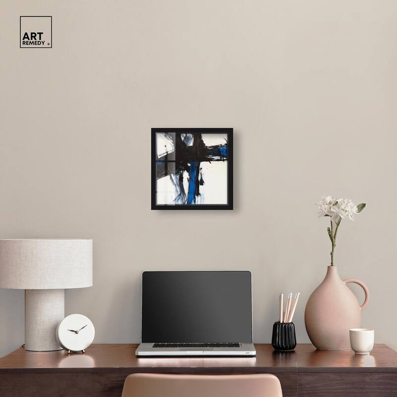 Blue Streak I Shadowbox by Art Remedy