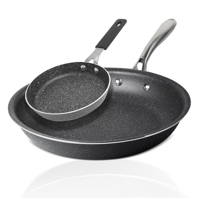 Granitestone 5.5'' and 9.5'' Nonstick Fry Pan Set with Stay Cool Handle