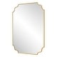 preview thumbnail 5 of 5, Uttermost Lennyn Gold Vanity Mirror - 40'' H X 30'' W X 0.75'' D