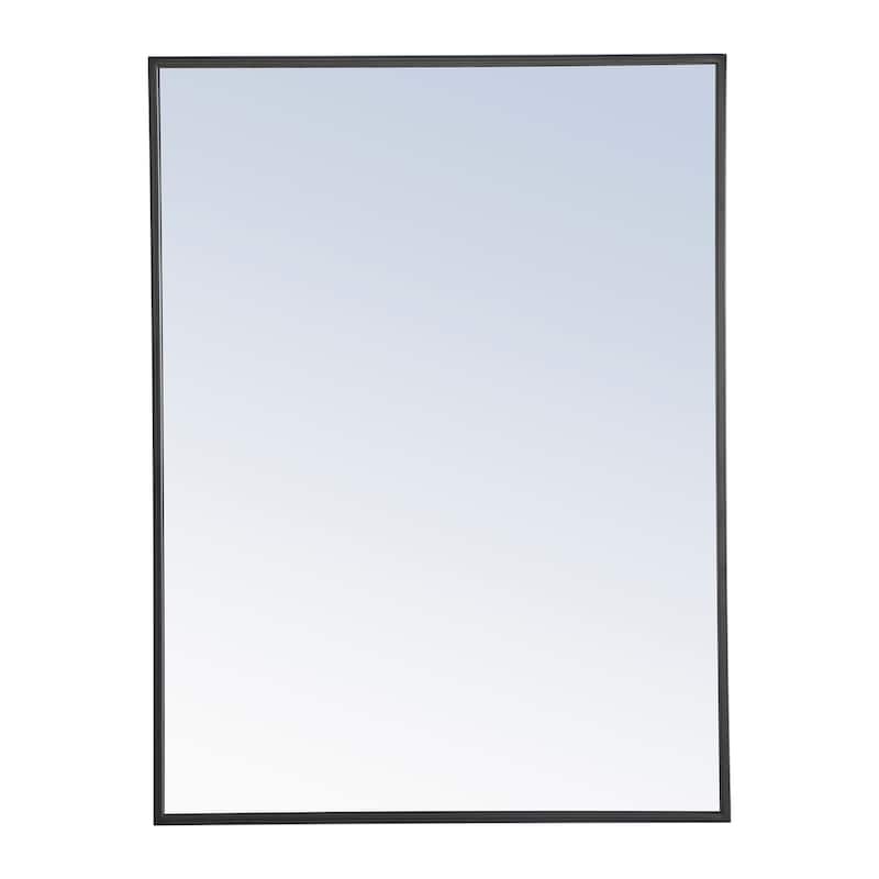 Strick & Bolton Posey Rectangular Metal Mirror
