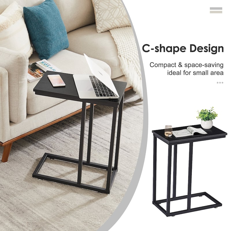 Javlergo 3-pieces Coffee Table Set for Living Room Wood Coffee Table and C End Tables Set