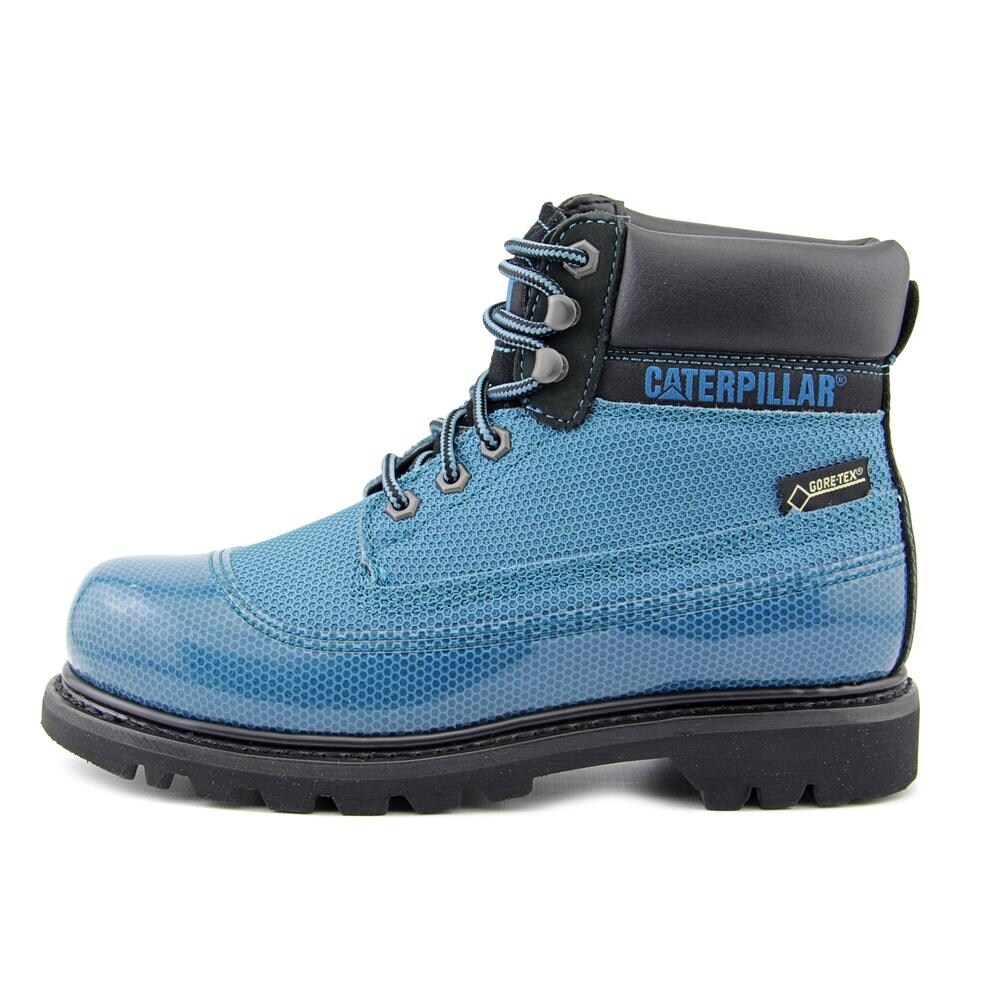 blue caterpillar boots