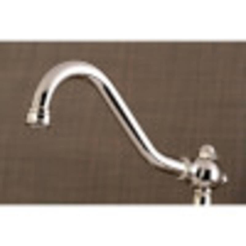 Kingston Brass Vintage 1.8 GPM Wall Mounted Bridge Kitchen Faucet