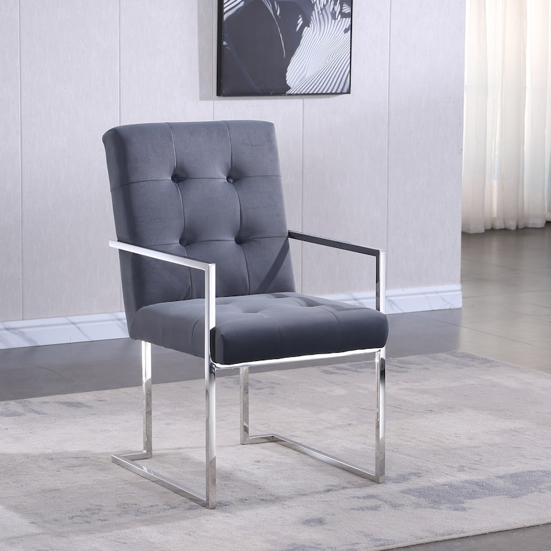 Velvet Dining Arm Chair