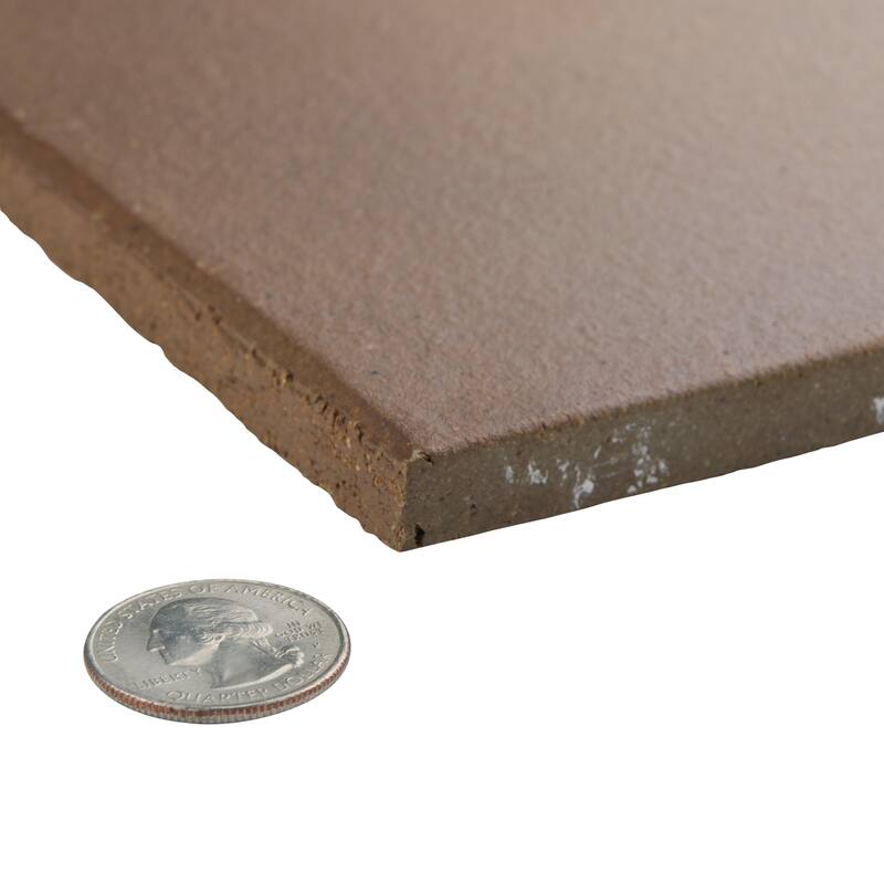 Merola Tile Quarry Flame Brown 5-7/8" x 5-7/8" Ceramic Floor and Wall Tile