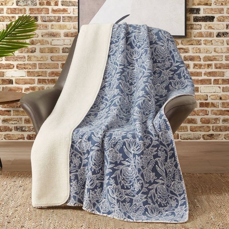 Lucky Brand Reversible Throw Blankets