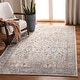 preview thumbnail 1 of 5, Martha Stewart by SAFAVIEH Kwang Vintage Oriental Rug - Grey/Ivory - 5'1" x 7'6"
