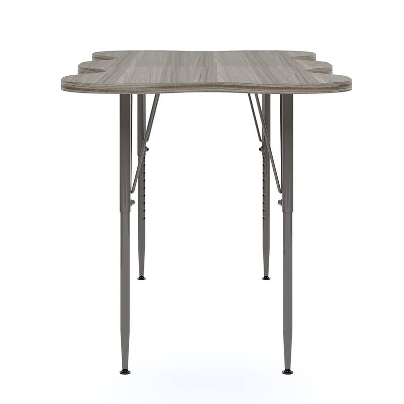 Tot Mate 60" W x 30" D My Place Rectangular Kids Table, Height 21" to 30", Ready-To-Assemble