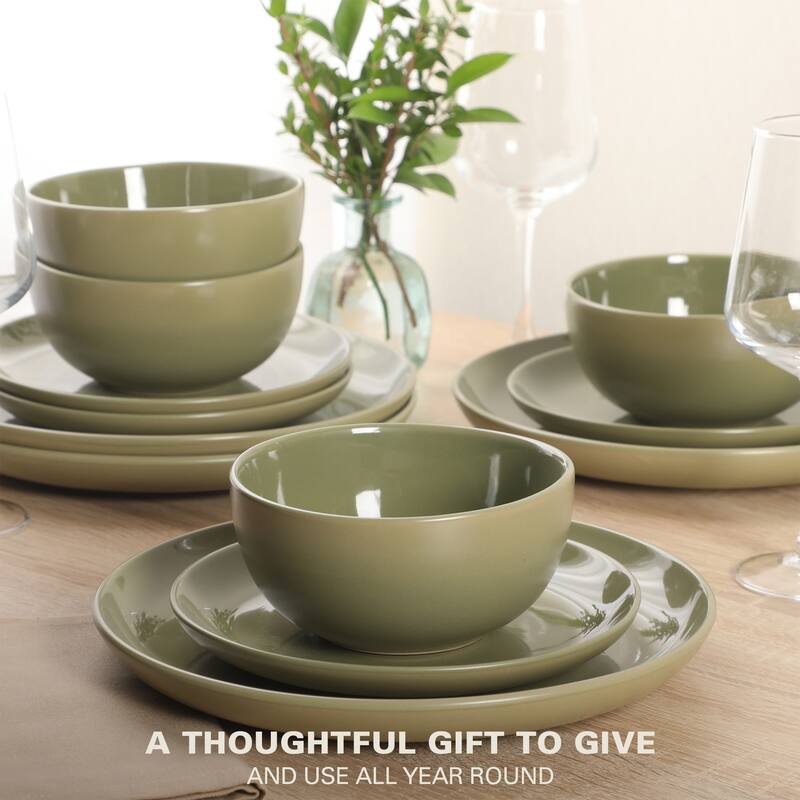 Gibson Home Rockaway 12pc Dinnerware set