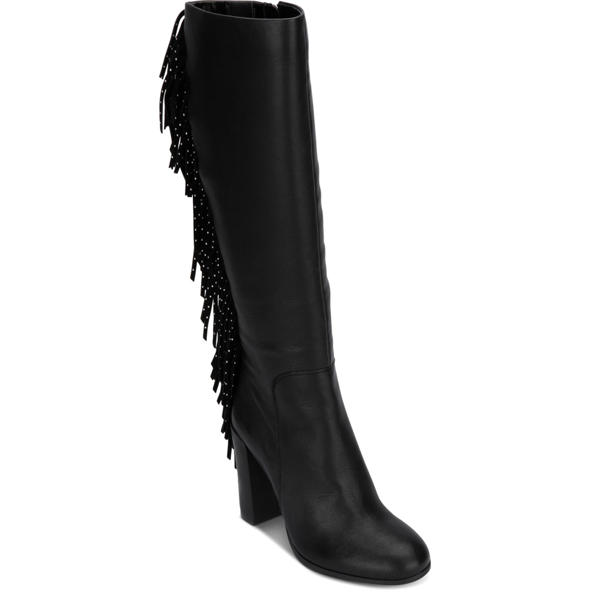 Kenneth Cole | Justin Fringe Boots | Black - 8.5