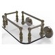 preview thumbnail 1 of 16, Allied Brass Prestige Skyline Collection Wall Mounted Glass Guest Towel Tray Antique Brass