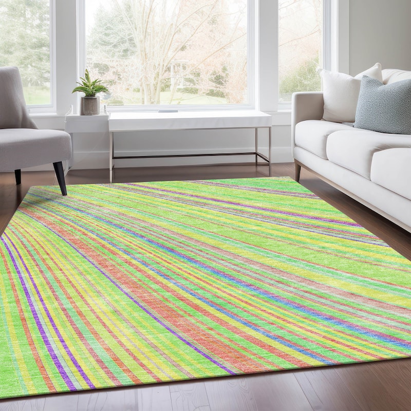 Premium Washable Super Soft Modern Flow Mayfield Rug