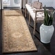 preview thumbnail 3 of 18, SAFAVIEH Heritage Carley Hand-tufted Wool Oriental Area Rug 2'3" x 12' Runner - Green/Taupe - Runner
