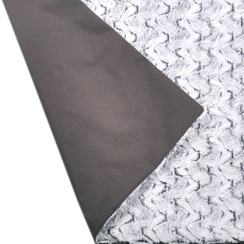 Luxe Throw 54 x 47" Snuggle Pet Blanket, Husky Gray