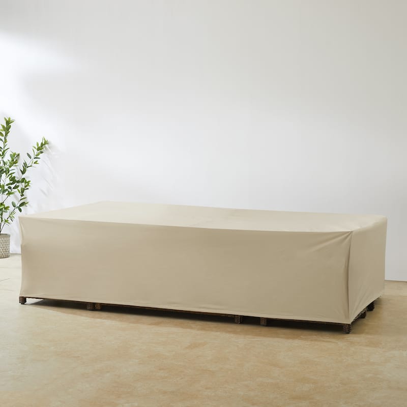 Crosley Large Outdoor Furniture Cover For Patio Set - Tan