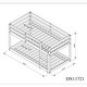 preview thumbnail 30 of 34, Twin over Twin Low Height Design Floor Bunk Bed,Spacious for home