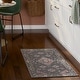 preview thumbnail 4 of 9, TOWN & COUNTRY LUXE Livie Forever Vintage Everwash Washable Non-Slip Backing Kitchen Mat 2' x 3' 4" - Grey/Rose Pink - Rectangle