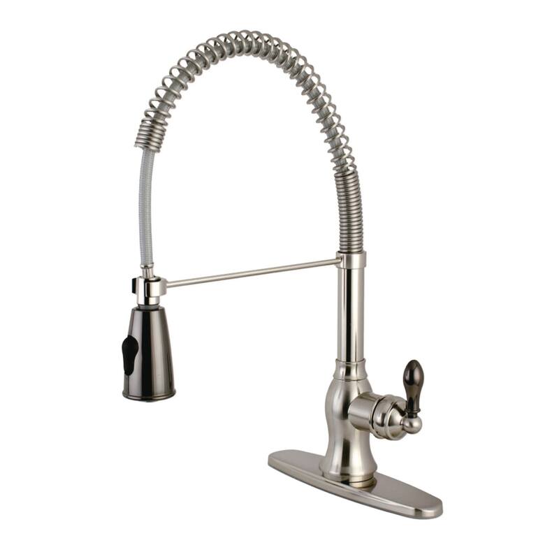 Kingston Brass Kaiser 1.8 GPM Standard Pull Down Kitchen Faucet