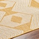 Long Beach Outdoor Safe Boho Stripe Area Rug