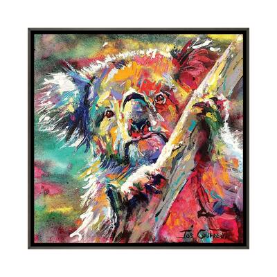 iCanvas "Curious Koala" by Jos Coufreur Framed