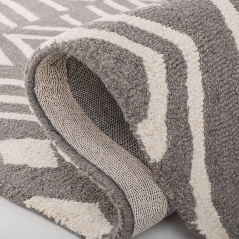 Lauren Ralph Lauren Handmade Imani Geometric Wool Rug..