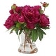 preview thumbnail 1 of 3, Uttermost Prima Peony Bouquet - 12.5"W x 12"H x 12.5"D