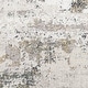 preview thumbnail 1 of 6, Nourison Distinctive Indoor only Cream / Ivory Abstract Area Rug - 7' 10" x 9' 10" Ivory/Grey - 7' 10" x 9' 10" - Rectangle