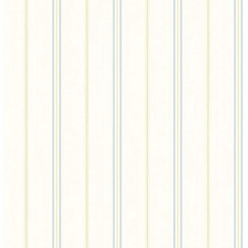 Seabrook Designs Chantilly Stripes Unpasted Wallpaper