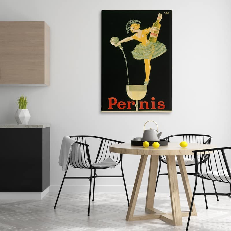 Stupell Vintage Pernis Wine Pour Canvas Wall Art Design By Marcus Jules